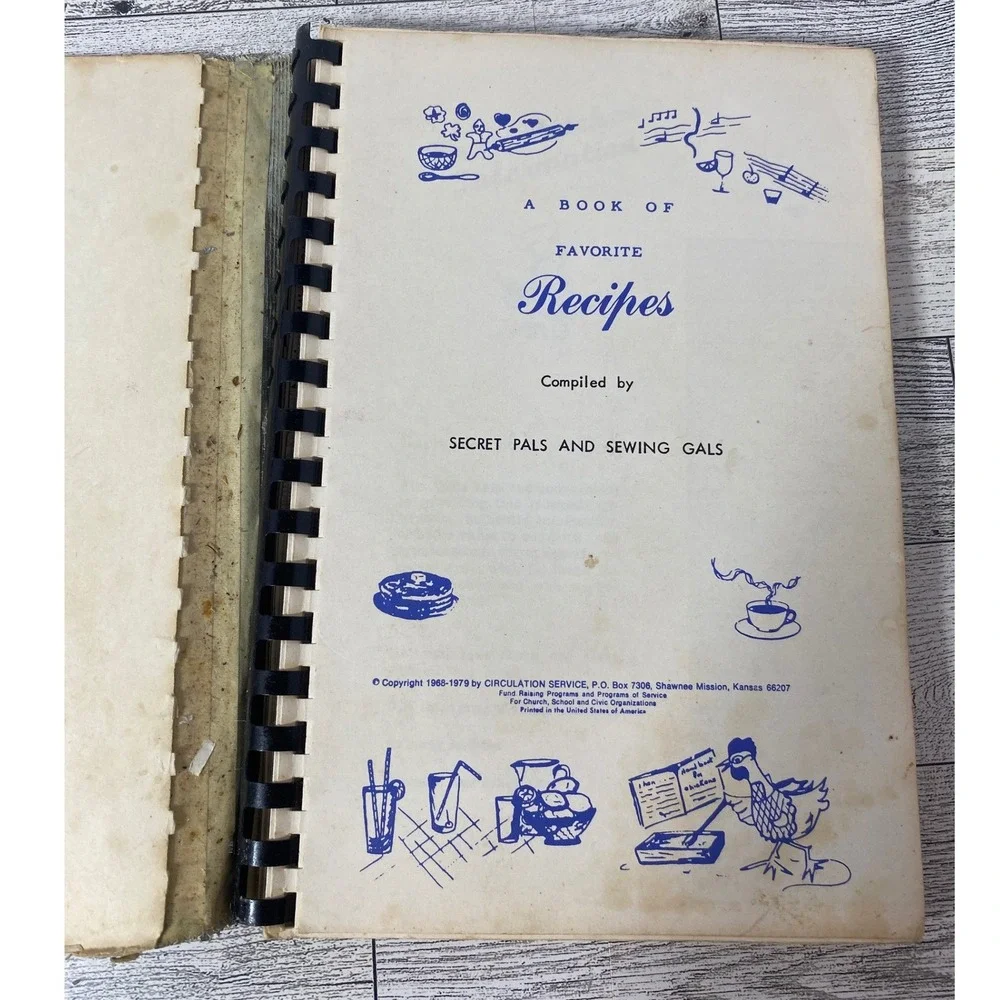 Taste Tempting Treats From Our Town Cookbook Secret Pals and Sewing Gals Recipes